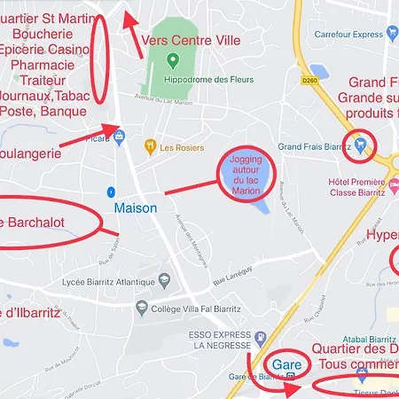 Hiru Alabak - Maison A Biarritz, Piscine, Jardin, 8 Personnes Villa *