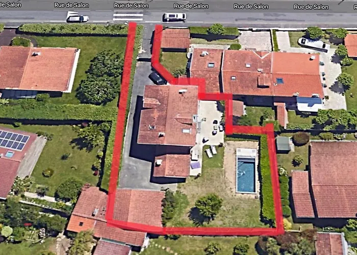 Hiru Alabak - Maison A Biarritz, Piscine, Jardin, 8 Personnes 别墅